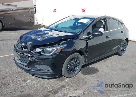 2018 Chevrolet Cruze Lt Auto из США, поврежденный, VIN 3G1BE6SM1JS544801
